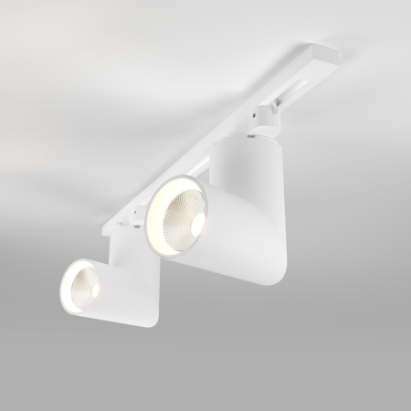 Трековый светодиодный светильник для однофазного шинопровода 15Вт 4200К белый IP20 Corner (a043417) Elektrostandard