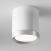 Потолочный светильник 1*GX53 15Вт Белый с Серебром IP20 Ceiling & Wall C086CM-GX53-MRD-WS Technical Maytoni