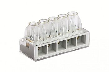 Клеммная колодка соединительная 5х7,5мм. DKC