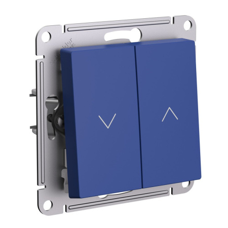 ATLASDESIGN Выключатель для жалюзи 2-клавишный 10А, аквамарин Schneider Electric