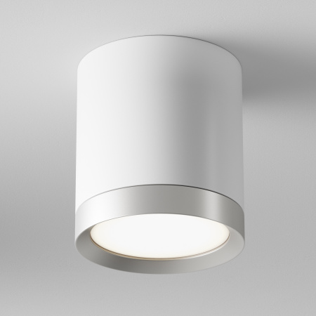 Потолочный светильник 1*GX53 15Вт Белый с Серебром IP20 Ceiling & Wall C086CM-GX53-MRD-WS Technical Maytoni