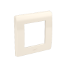 Рамка на 2 модуля (одноместная), слоновая кость, RAL9001 DKC