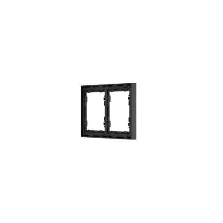 Рамка пластиковая Voltum S70 на 2 поста, (графит)