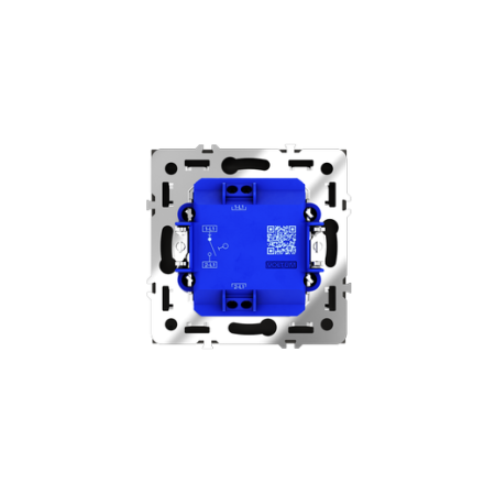 Выключатель встраиваемый Voltum S70 одноклавишный 10А, (кашемир)