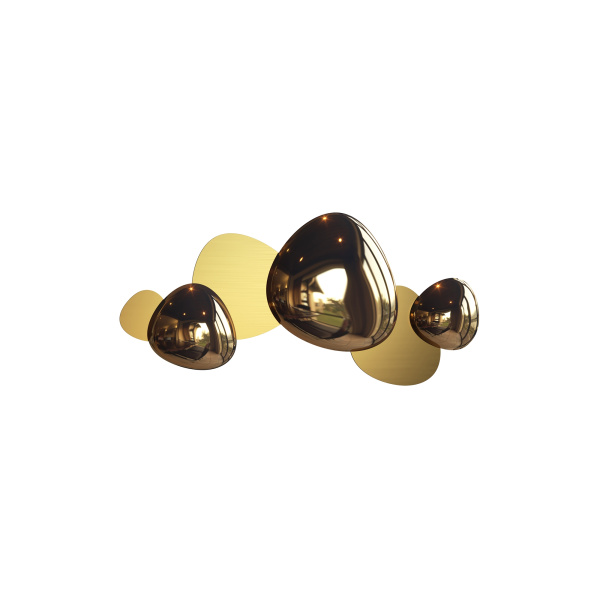 Настенный светильник (бра) 3*LED 13Вт Золото IP20 Jack-stone MOD314WL-L13G3K Maytoni