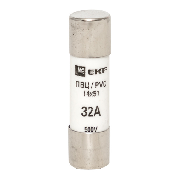 Плавкая вставка цилиндрическая ПВЦ (14х51) 32А PROxima EKF