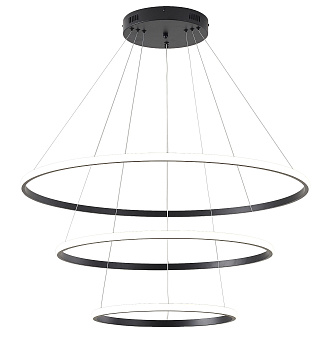 Светильник подвесной RINGOLIGHT ZRS.33320.120C 120Вт 4000K IP20 Антрацит Zortes