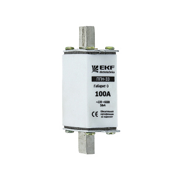 Плавкая вставка ППН-33 160/ 40А габарит 0 PROxima EKF