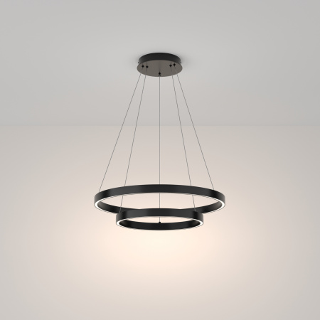 Подвесной светильник LED 57Вт Черный IP20 Rim MOD058PL-L55BK Maytoni