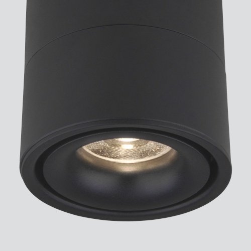 Накладной светодиодный светильник 15Вт 4200К черный матовый IP20 (a040962) Elektrostandard фото 4