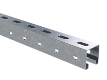 С-образный профиль 41x41, L2350, толщ.1,5 мм, нержавеющая сталь AISI 304 DKC