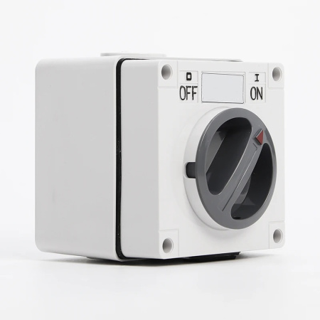 Donel Выключатель поворотный, открытой установки, серый, IP66, серия (тип) DIP66