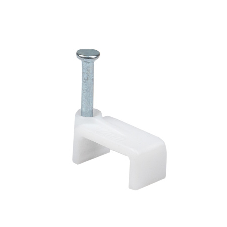 Скоба крепежная квадратная (плоская) (12мм) (50шт) PROxima EKF