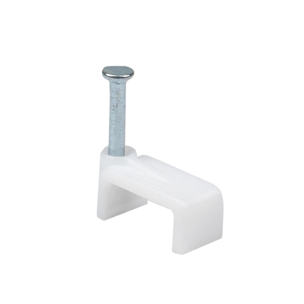 Скоба крепежная квадратная (плоская) (12мм) (50шт) PROxima EKF