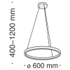 Подвесной светильник 37Вт 4000K Черный IP20 Rim MOD058PL-L32B4K Technical