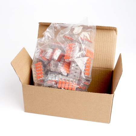 Универсальная компактная клемма 5-проводная STEKKER, LD221-615