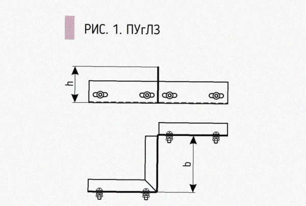 Соединитель-переходник замковый ПУгЛЗ 100х50 УХЛ1 (левый), оцинкованный лист, S1,0