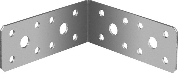 Уголок крепежный УК-2.0, 35x90x90 x 2мм, ЗУБР