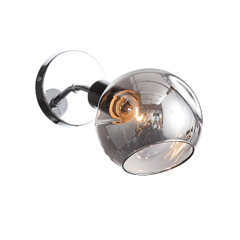 Светильник настенный Хром/Дымчатый E14 1*60Вт SLE155101-01 EVOLUCE