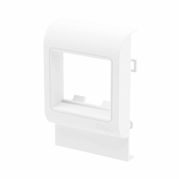 PDA-45N 80 Рамка-суппорт под 2 модуля 45x45 мм (розница, 2 шт в пакете) DKC