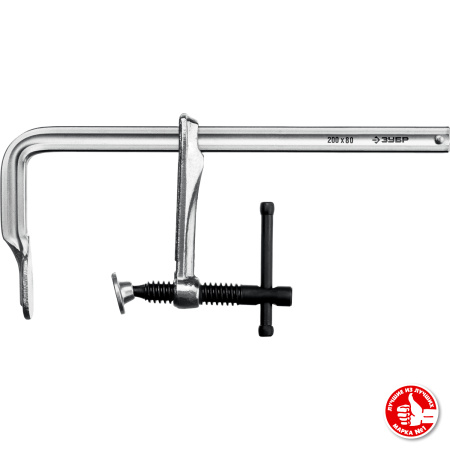 КС-200/80 струбцина тип F 200/80 мм, ЗУБР