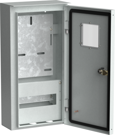 Корпус металлический коттеджный ЩУРн-3/9 (500х250х135мм) У1 IP54 IEK