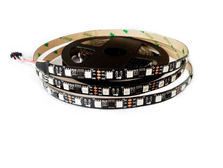 Лента св/д адресная WS2811 5050 12V 14.4W RGB 60led IP33 Giant4