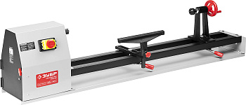 Станок токарный по дереву, ЗСТД-350-1000, 4 скорости, длина 1000 мм, d 350 мм, 350 Вт ЗУБР