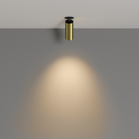 Потолочный светильник LED 12Вт Латунь IP20 Ceiling & Wall C053CL-L12W3K-W-BS Technical Maytoni Потолочный светильник LED 12Вт Латунь IP20 Ceiling & Wall C053CL-L12W3K-W-BS Technical Maytoni