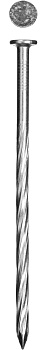 Гвозди винтовые оцинкованные, 90 х 3.4 мм, 5 кг, ЗУБР