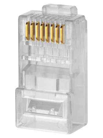 Разъем RJ-45 UTP для кабеля кат. 5Е, 8P8C (1шт) TDM