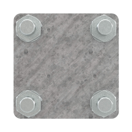 Соединитель пруток-полоса, 57х57 мм DKC