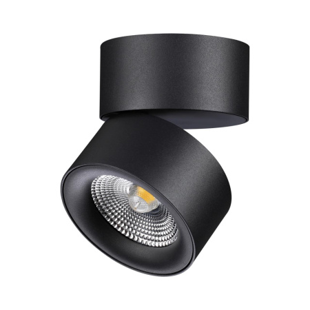 Св-к накл.св/д IP20 LED 25W 4000K 2200Лм 100-265V GRODA черный NOVOTECH