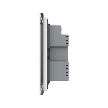 Сенсорный выключатель 4 клавиши 1 пост Белый UK стандарт Livolo