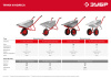 Строительная одноколесная тачка Т-12 90 л 180 кг ЗУБР