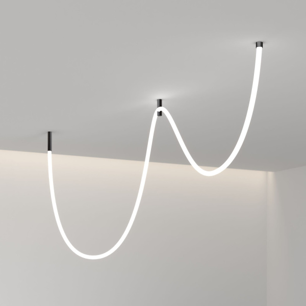 Подвесные крепления для круглого гибкого неона Full light (FL 28120 черный) Elektrostandard