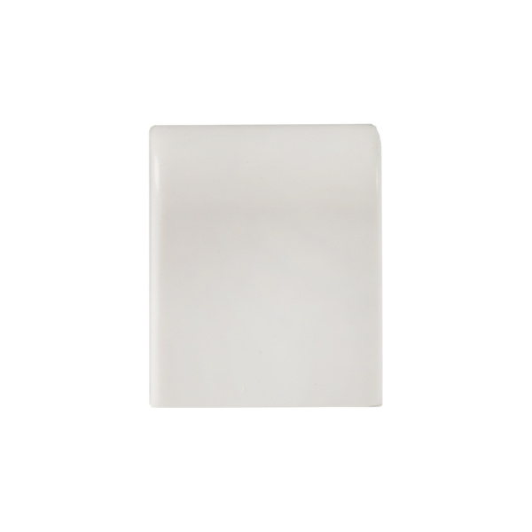 Заглушка (20х10) (4 шт) белая EKF-Plast