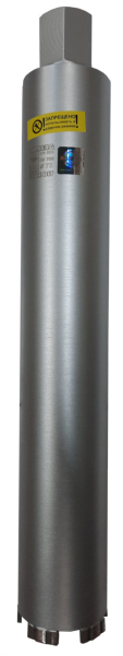 Коронка алмазная 72*450 Laser 1 1/4 UNC HD709 Hilberg