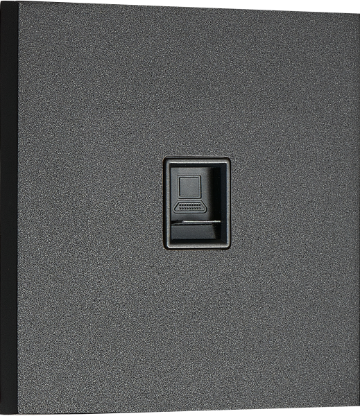 Donel N96 Компьютерная розетка RJ45 cat.6/ClassE, Черный, серия DT Donel N96 Компьютерная розетка RJ45 cat.6/ClassE, Черный, серия DT