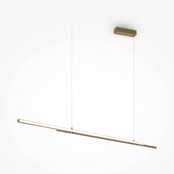Подвесной светильник 2*LED 48Вт Латунь IP20 Halo MOD005PL-L36BSK Maytoni