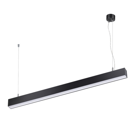 Св-к накл./подвесной св/д IP20 LED 4000K 30W 220V ITER черный NOVOTECH