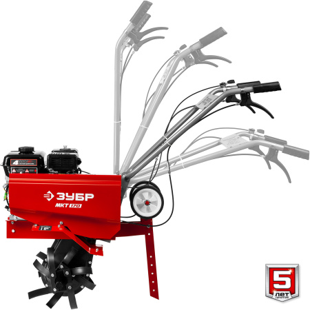 Бензиновый культиватор, 6.5 л.с. ЗУБР