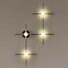 Настенный св-к LED 4000K 14W 220V COSTELLA золот/черн/металл ODEON LIGHT