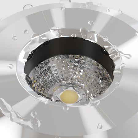Встраиваемый светильник 1Вт 3000К Серебро IP67 Flash O044DL-L1S3K2 Outdoor Maytoni