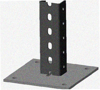 Стойка напольная (потолочная) СНП3000 УХЛ1,горячее цинкование, S2,5