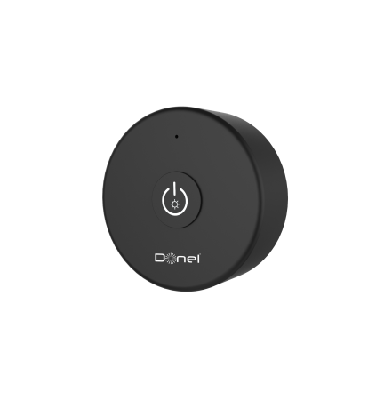 Donel Одноклавишный RF пульт дистанционного управления, Черный, питание 3 V, зона охвата 30м, серия:DN8UTZ