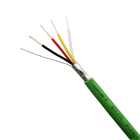 Donel BUS KNX EIB кабель 2x2x0,8 EIB J-Y(ST)Y, зелёный. Цена за 1 бухту (100 метров). Продажа кабеля бухтами по 100 метров