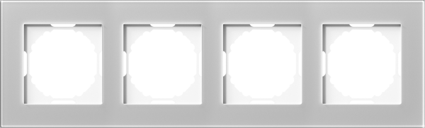 Donel A07 Natural стекло Металлик рамка 4-я, серия DB