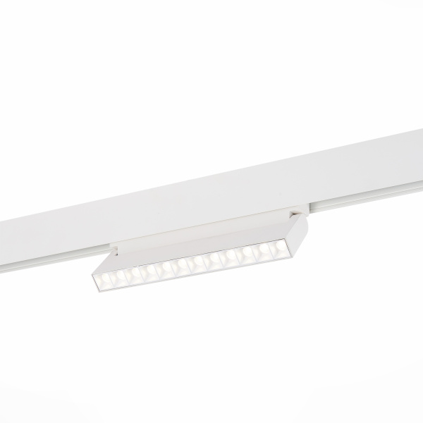 Магнитный трековый светильник белый LED 1*12Вт 4000К 1 009Lm Ra>80 36° IP20 L219xW22xH108 48В ST364.546.12 ST LUCE