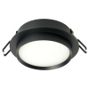 Светильник потолочный встраиваемый, 15W 230V GX53, черный, круг, без лампы, DL507 Feron